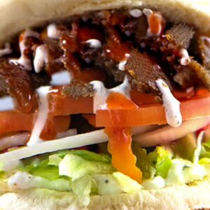 Beef Shawarma Burger